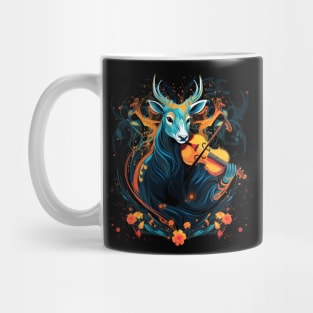 Antelope Playing Violin Mug